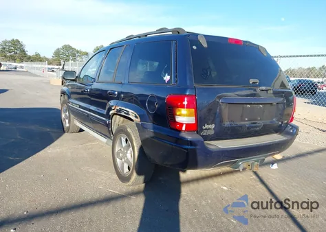 2004 Jeep Grand Cherokee Overland from USA, damaged, VIN 1J8GX68J64C369100